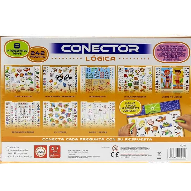 EDUCA Juegos Y Juguetes Educativos-Connector Lógica