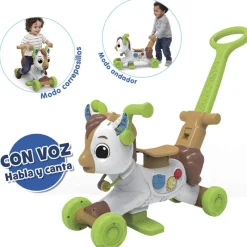 VTECH Andadores Para Bebés|Bicicletas, Correpasillos Y Triciclos-Correpasillos Andador Caballito Bebé Rueda y Trota