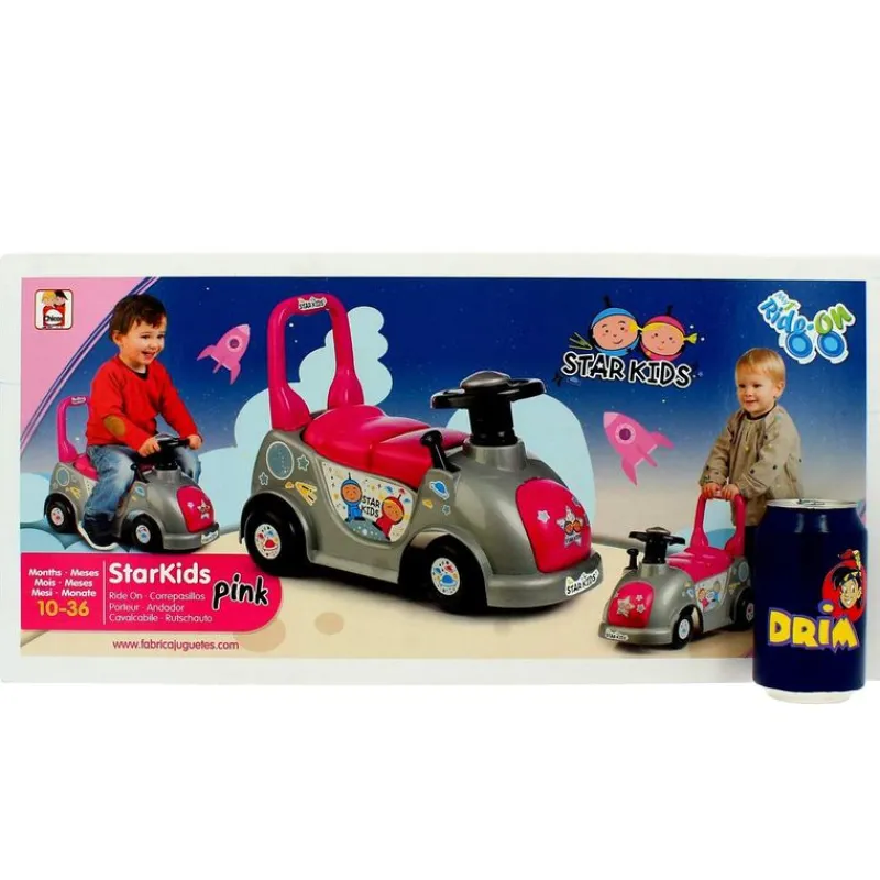 CHICOS Bicicletas, Correpasillos Y Triciclos-Correpasillos StarKids Rosa