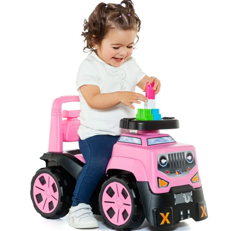 MOLTO Bicicletas, Correpasillos Y Triciclos-Correpasillos Suv 3 en 1 Rosa