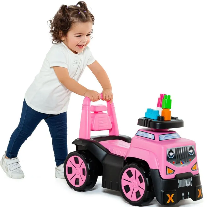 MOLTO Bicicletas, Correpasillos Y Triciclos-Correpasillos Suv 3 en 1 Rosa