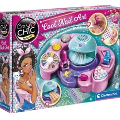 CLEMENTONI Juegos Y Juguetes De Imitación-Crazy Chic Cool Nail Art Estudio de Uñas