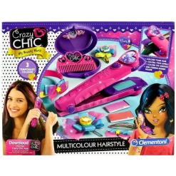 CLEMENTONI Juegos Y Juguetes De Imitación-Crazy Chic Decora tu Cabello