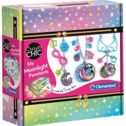 CLEMENTONI Manualidades-Crazy Chic My Moonlight Colgantes