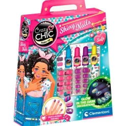 Crazy Chic Uñas Brillantes en la Oscuridad*CLEMENTONI Discount