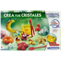 CLEMENTONI Juegos Y Juguetes Educativos-Crea tus Cristales