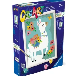RAVENSBURGER Manualidades-CreArt Pintar x Números Alpaca