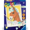 CreArt Pintar x Números Caballo*RAVENSBURGER Hot