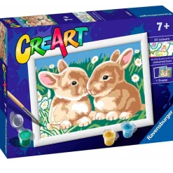 CreArt Pintar x Números Conejitos*RAVENSBURGER Hot