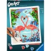 RAVENSBURGER Manualidades-CreArt Pintar x Números Flamencos