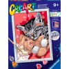 CreArt Pintar x Números Gatito con Osito*RAVENSBURGER Sale