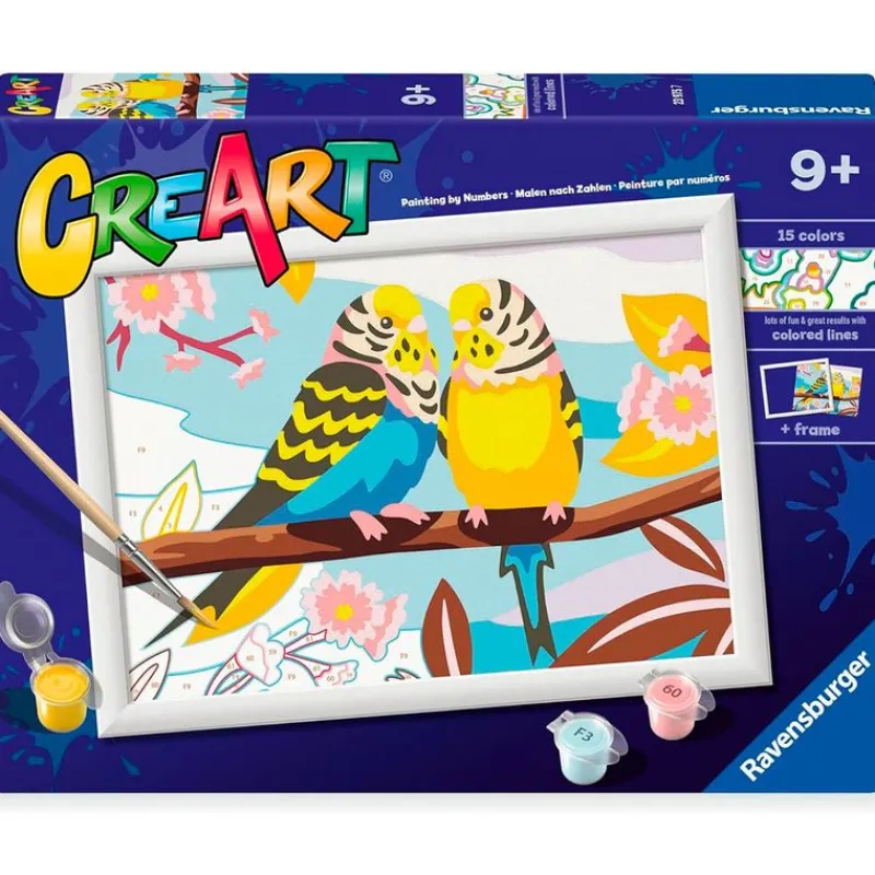 RAVENSBURGER Manualidades-CreArt Pintar x Números Inseparables