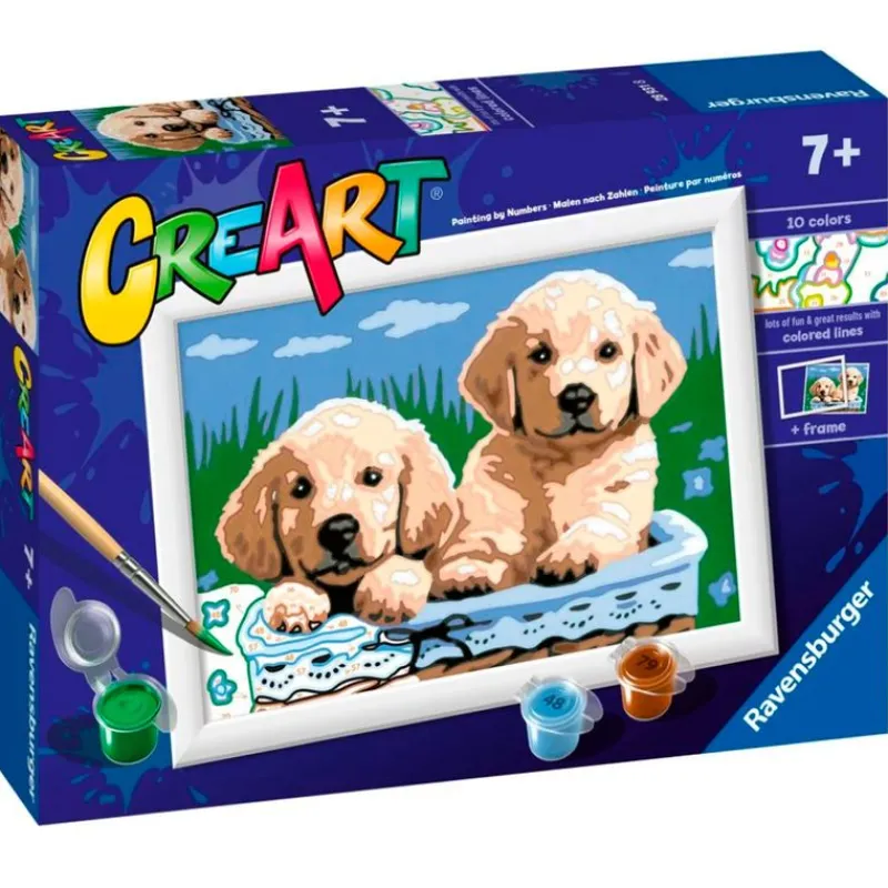 CreArt Pintar x Números Perros Retriever*RAVENSBURGER Hot