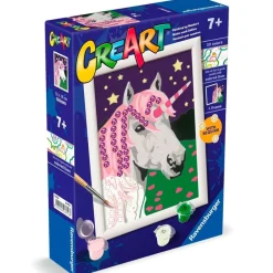 CreArt Pintar x Números Unicornio*RAVENSBURGER Outlet