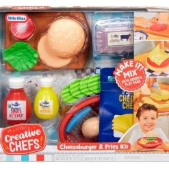 LITTLE TIKES Juegos Y Juguetes De Imitación-Creative Chefs Kit Hamburguesas