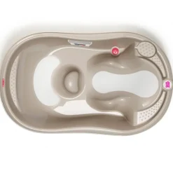 OLMITOS Bañeras Para Bebés-Cubeta bañera Onda Evo Taupe