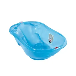 BEBE DUE Bañeras De Viaje-Cubeta Onda Glitter Transparente