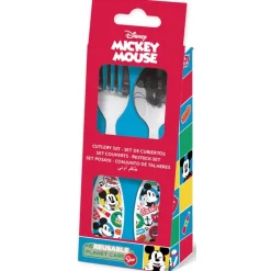 Cubiertos infantiles Mickey Metal*STOR Hot