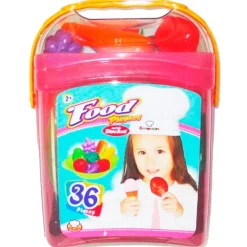 Cubo 36 Piezas Comida Surtida*DRIM DISCOUNT Hot