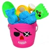 Cubo de Playa Accesorios de Arena Rosa*DRIM DISCOUNT Sale