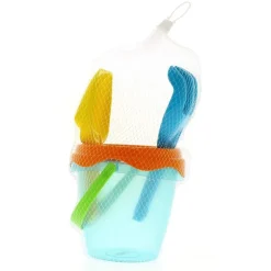 COLOR BABY Aire Libre-Cubo de Playa Traslúcido con Accesorios Surtido