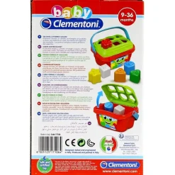 CLEMENTONI Primera Infancia Y Preescolar-Cubo Formas y Colores