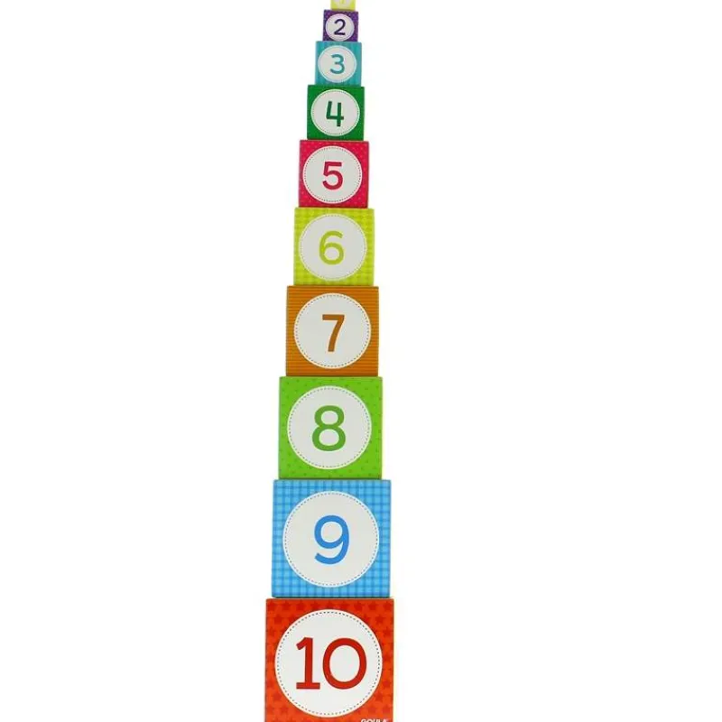 GOULA Primera Infancia Y Preescolar|Puzzles Y Construcciones-Cubos Apilables Bosque
