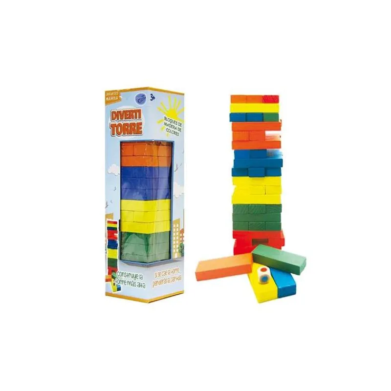 DRIM DISCOUNT Puzzles Y Construcciones|Juegos De Madera-Cubos de Madera