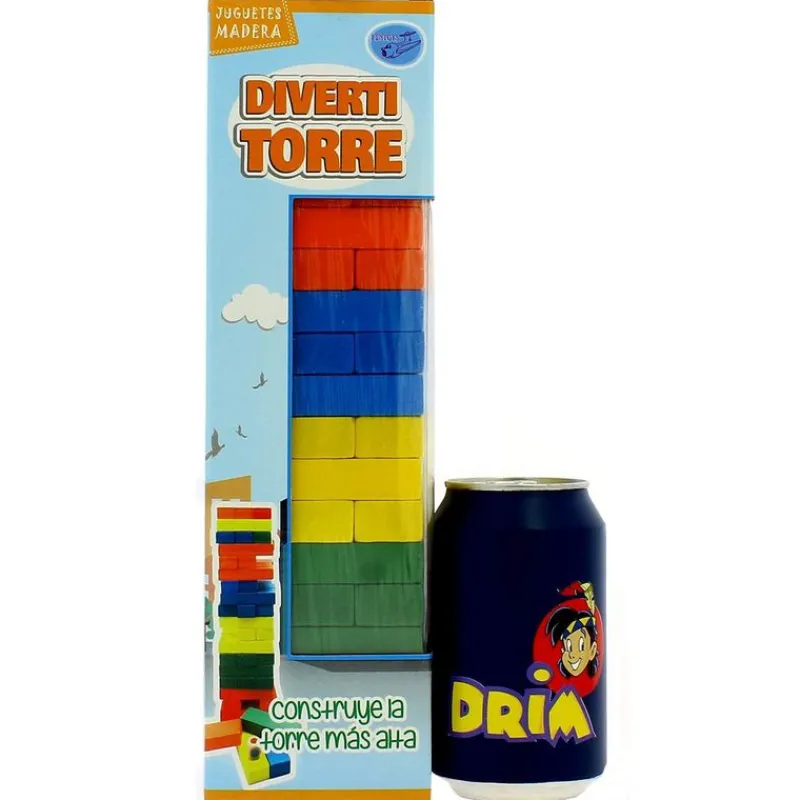 DRIM DISCOUNT Puzzles Y Construcciones|Juegos De Madera-Cubos de Madera