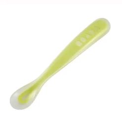 Cuchara silicona aprendizaje Neón 4m+*BEABA Hot