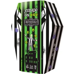 ASMODEE Amigos Y Familia-Cuidado con Beetlejuice Juego Mesa