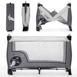 HAUCK Cunas De Viaje-Cuna Basica N Play Happy Day