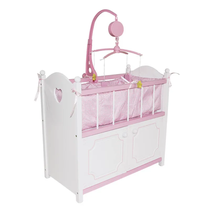 Cuna Blanca con Armario y Movil*SELECCION DRIM Discount