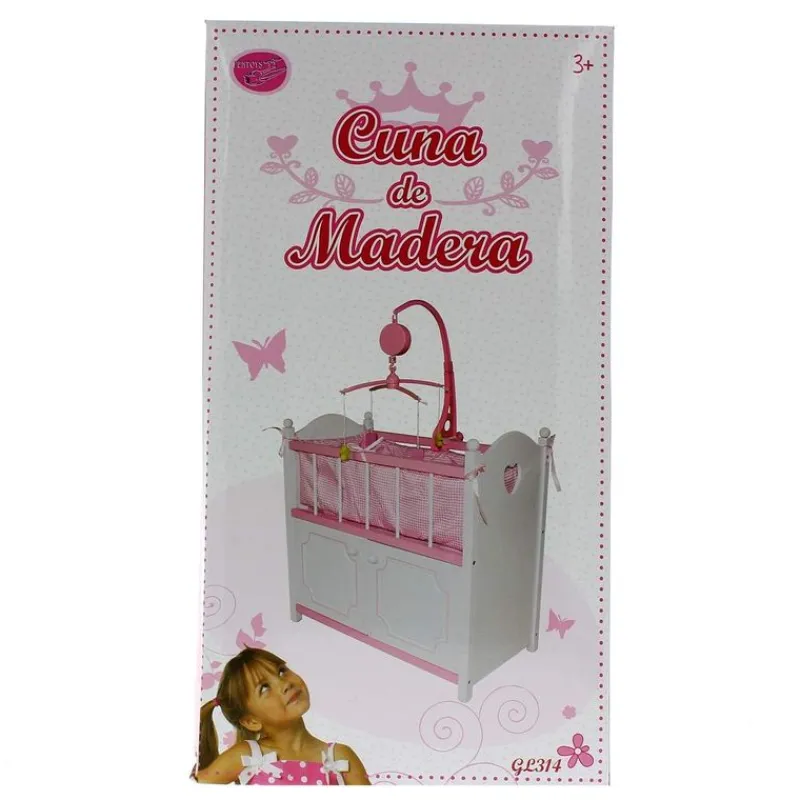 Cuna Blanca con Armario y Movil*SELECCION DRIM Discount