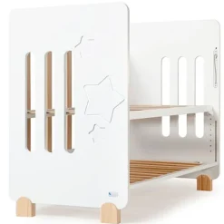 INTERBABY Cunas-Cuna Colecho Estrellas 120*60 blanca