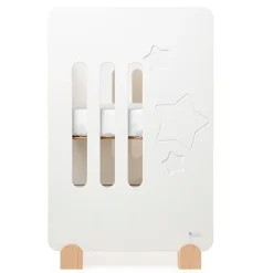 INTERBABY Cunas-Cuna Colecho Estrellas 120*60 blanca