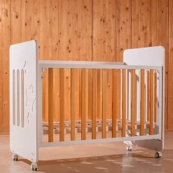 INTERBABY Cunas-Cuna Colecho Estrellas 120*60 blanca