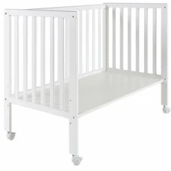 MATERNAL Cunas|Juegos De Madera-Cuna de madera lacada blanca