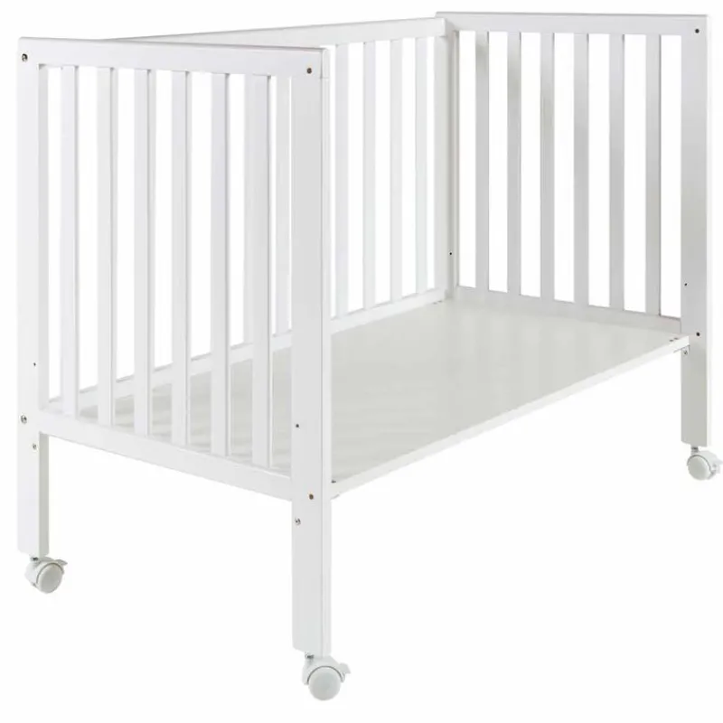 MATERNAL Cunas|Juegos De Madera-Cuna de madera lacada blanca