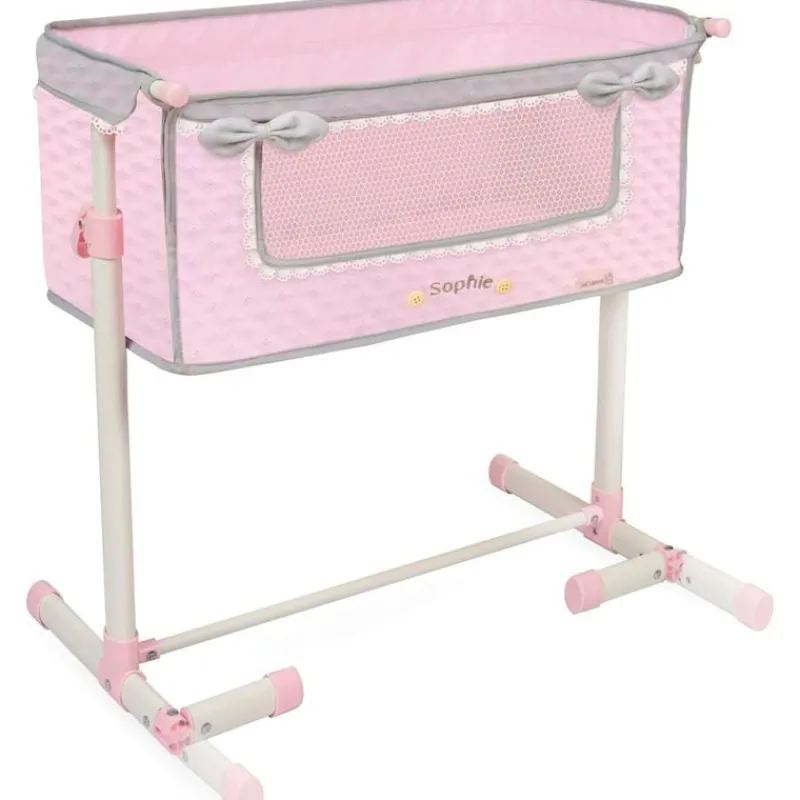 DECUEVAS Juegos Y Juguetes De Imitación-Cuna de Muñecas Duerme Conmigo Sophie Ajustable
