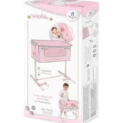 DECUEVAS Juegos Y Juguetes De Imitación-Cuna de Muñecas Duerme Conmigo Sophie Ajustable