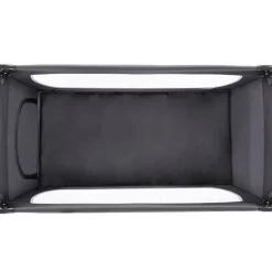 Cuna de viaje con gatera Gris*HAUCK Best