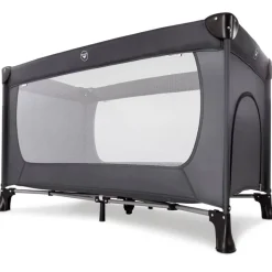 Cuna de viaje con gatera Gris*HAUCK Best