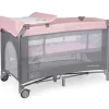 Cuna de viaje dos alturas Complet Rosa*MS Outlet