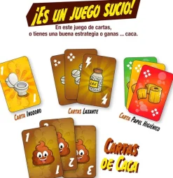 CREATIVE TOYS Juegos De Mesa-Cut the Crap Juego de Cartas