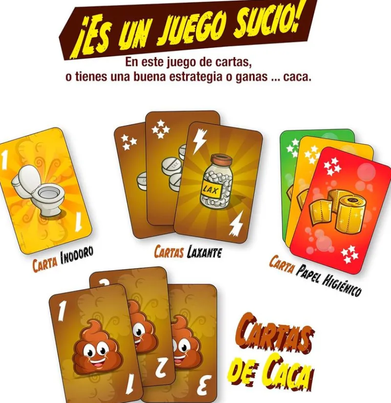 CREATIVE TOYS Juegos De Mesa-Cut the Crap Juego de Cartas