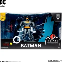 MC FARLANE Figuras Películas Y Series|Figuras Y Figuras De Acción-DC Comics Batman Gold Label Figura 30 Aniversario