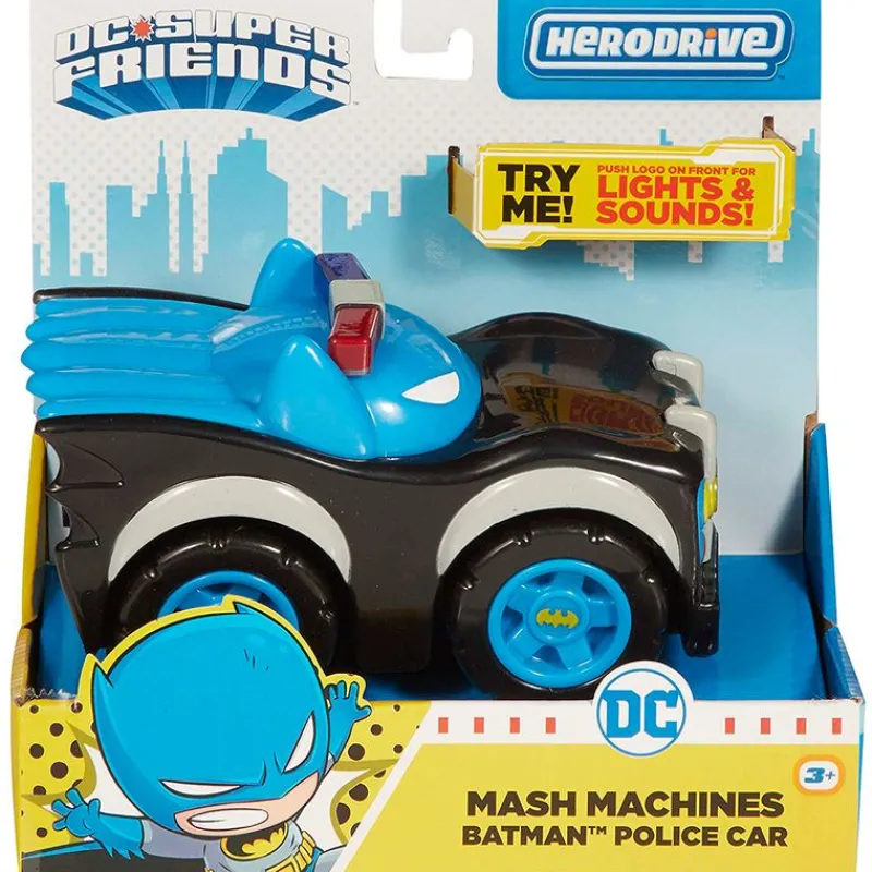 SELECCION DRIM Vehículos, Trenes Y Parkings-DC Vehículo Batman Luz y Sonido