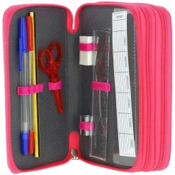 SELECCION DRIM Escolar-Decks Unicornio Estuche Triple