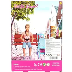 DRIM DISCOUNT Muñecas-Defa Kevin Muñeco con Bebé y Carrito Surtido
